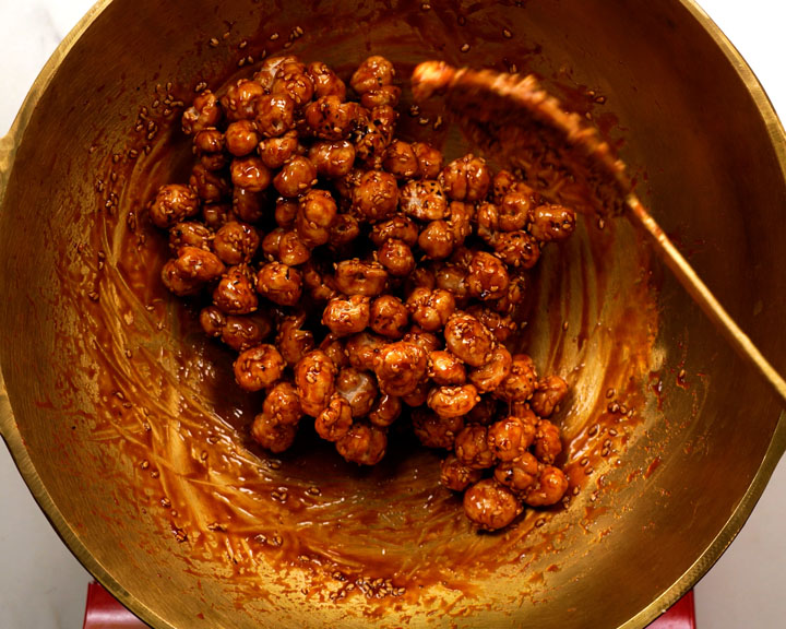 GUR TILL MAKHANA (Sweet foxnut) 250 grams -Dry-fruit - Image 3